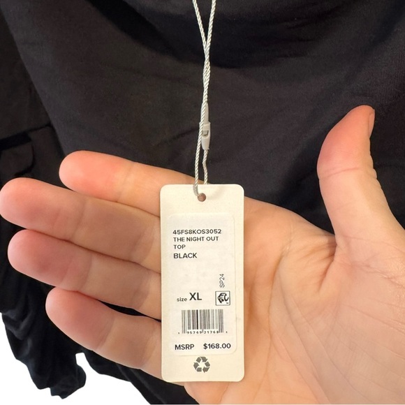 Favorite Daughter Night Out Ruched Off Shoulder Top XL - Picture 7 of 9